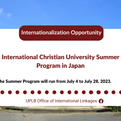 <strong>International Christian University Summer Program in Japan</strong>