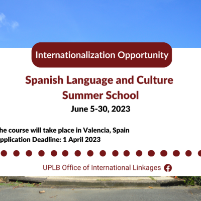 UCV’s Spanish Language and Culture Summer School