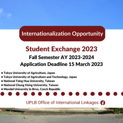 UPLB Student Exchange 2023