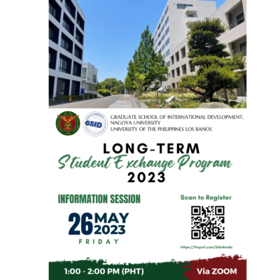 Information Session: Nagoya University Long-Term Student Exchange Program