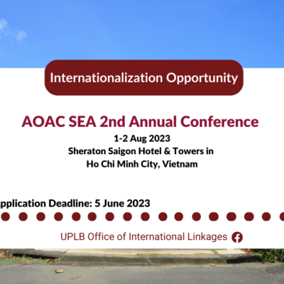 AOAC Sea 2nd Annual Conference