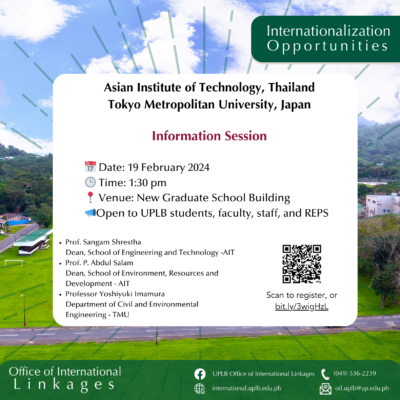 AIT and TMU Information Session