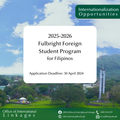 Call for Applications: Fulbright’s Foreign Student Program